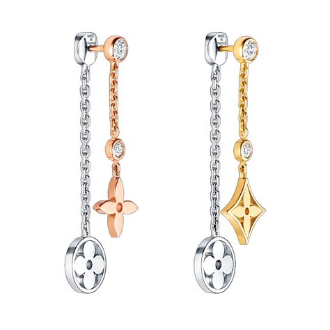 louis vuitton v earrings|Louis Vuitton monogram earrings.